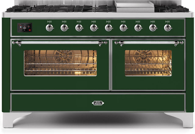 Ilve 60'' Majestic II Dual Fuel Liquid Propane Range