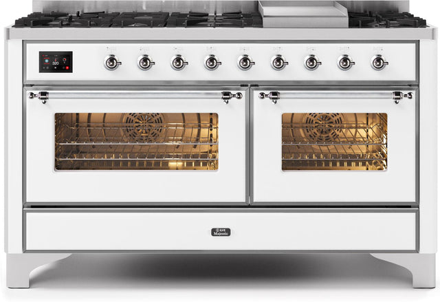 Ilve 60'' Majestic II Dual Fuel Liquid Propane Range
