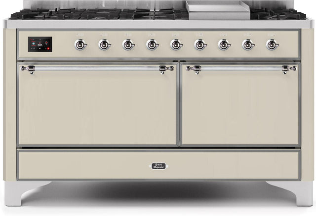 Ilve 60'' Majestic II Dual Fuel Liquid Propane Range