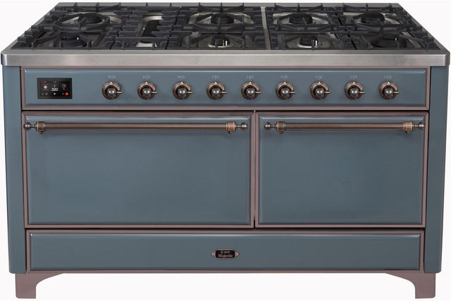 Ilve 60'' Majestic II Dual Fuel Liquid Propane Range