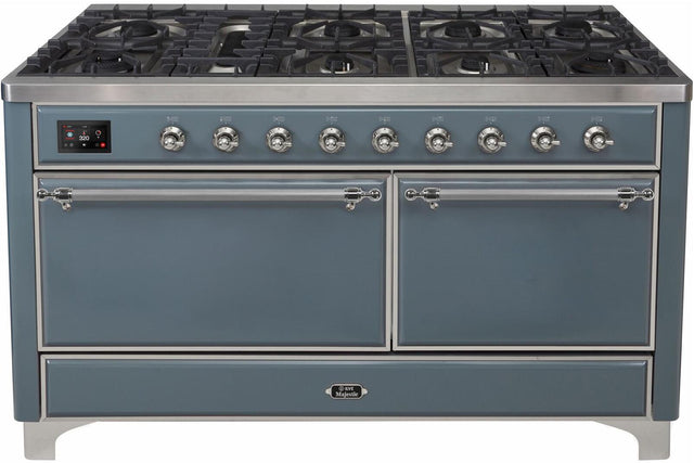 Ilve 60'' Majestic II Dual Fuel Liquid Propane Range