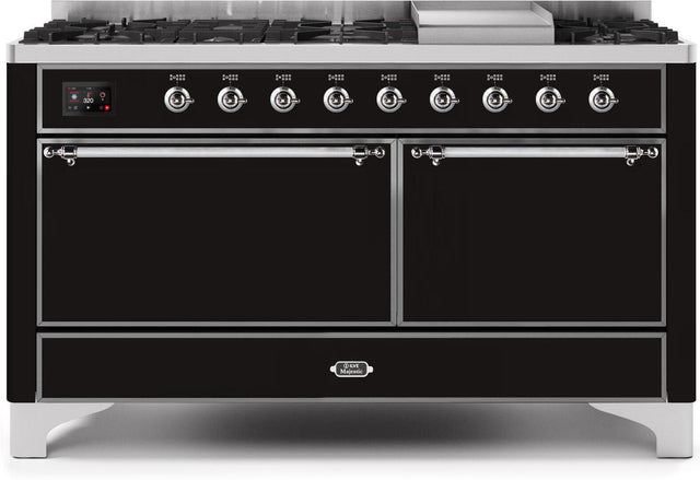 Ilve 60'' Majestic II Dual Fuel Liquid Propane Range