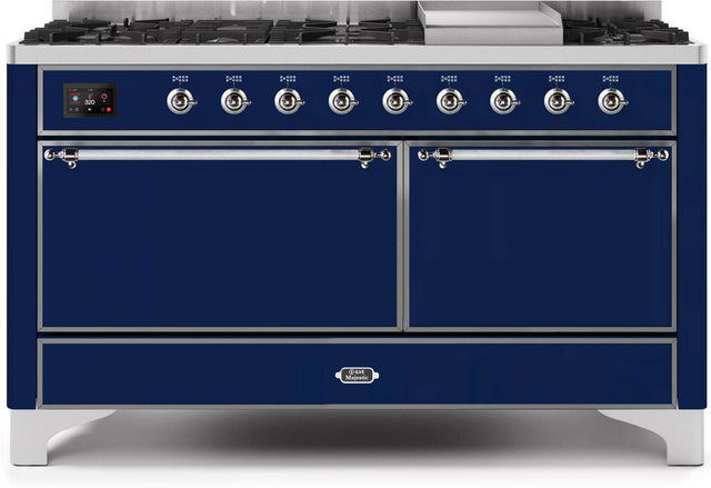 Ilve 60'' Majestic II Dual Fuel Liquid Propane Range