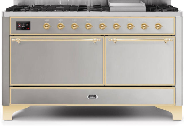 Ilve 60'' Majestic II Dual Fuel Liquid Propane Range