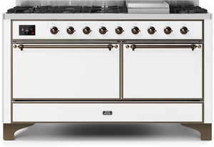 Ilve 60'' Majestic II Dual Fuel Liquid Propane Range