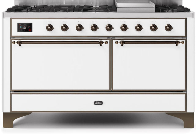 Ilve 60'' Majestic II Dual Fuel Liquid Propane Range