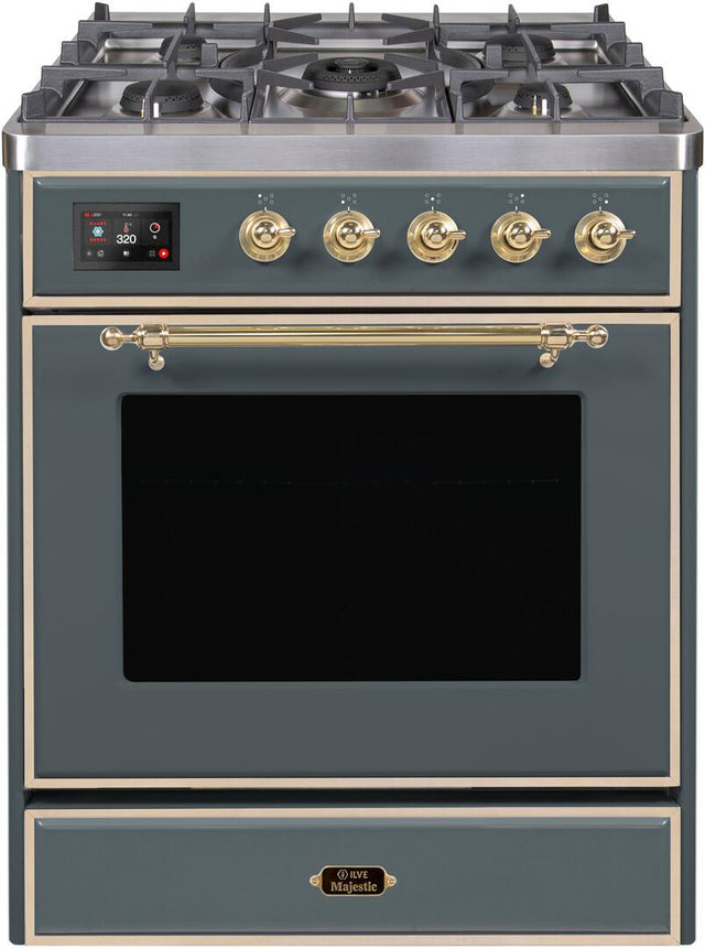 Ilve 30'' Majestic II Dual Fuel Natural Gas Range