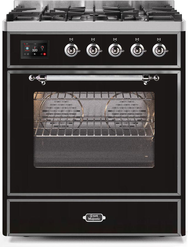 Ilve 30'' Majestic II Dual Fuel Natural Gas Range