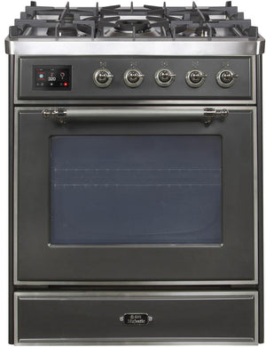 Ilve 30'' Majestic II Dual Fuel Liquid Propane Range
