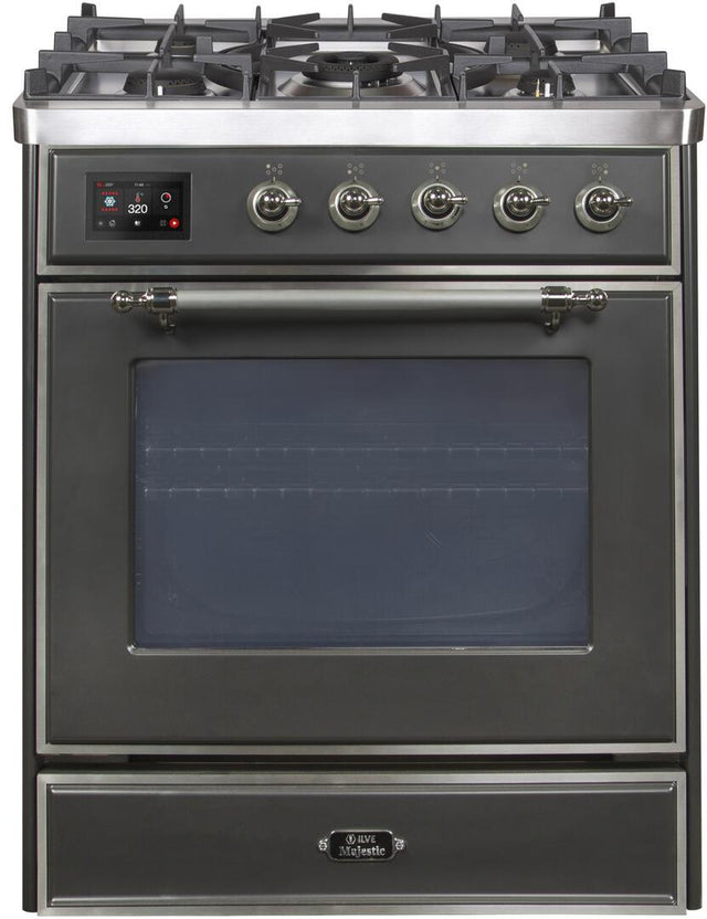 Ilve 30'' Majestic II Dual Fuel Natural Gas Range