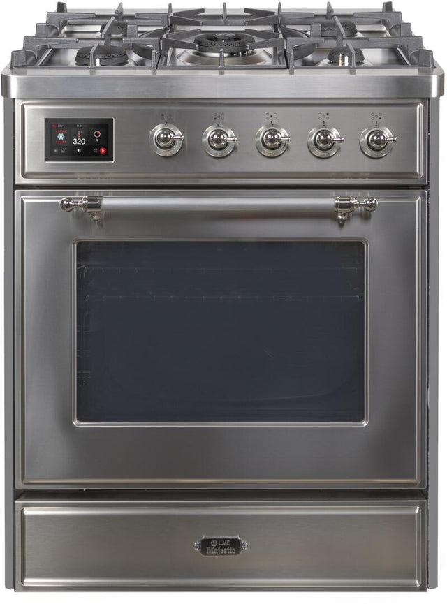 Ilve 30'' Majestic II Dual Fuel Natural Gas Range
