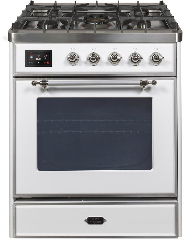 Ilve 30'' Majestic II Dual Fuel Natural Gas Range
