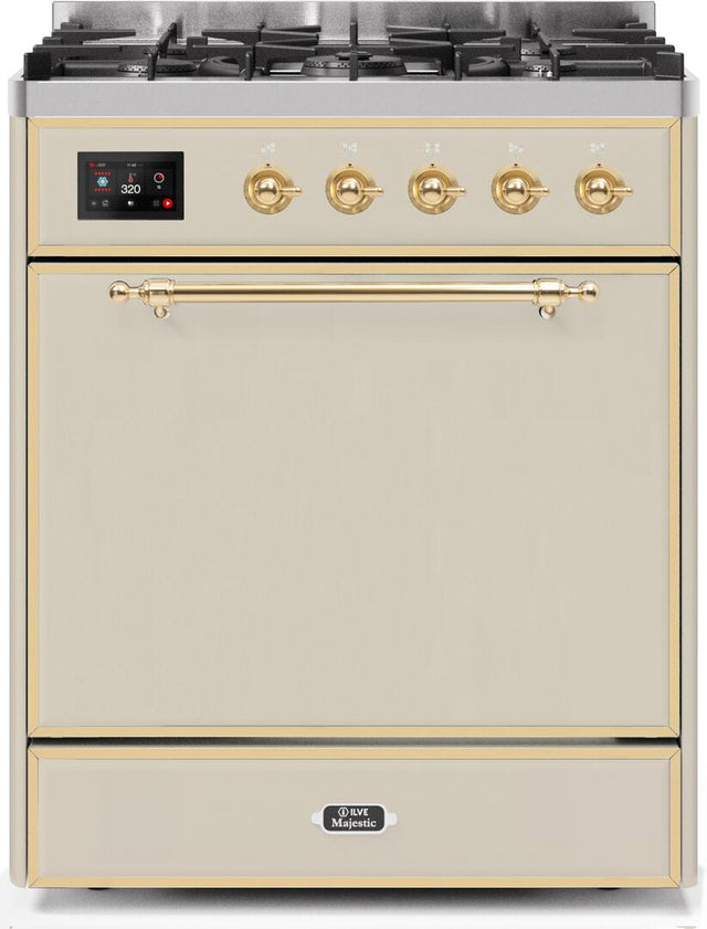 Ilve 30'' Majestic II Dual Fuel Natural Gas Range