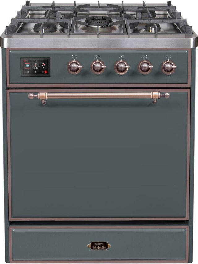 Ilve 30'' Majestic II Dual Fuel Natural Gas Range