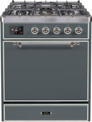 Ilve 30'' Majestic II Dual Fuel Liquid Propane Range