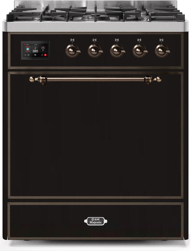 Ilve 30'' Majestic II Dual Fuel Natural Gas Range