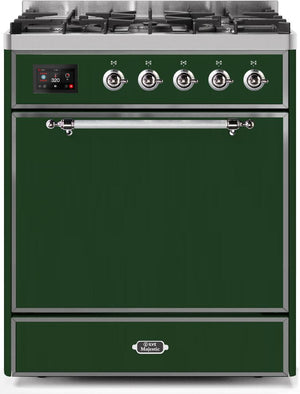 Ilve 30'' Majestic II Dual Fuel Liquid Propane Range