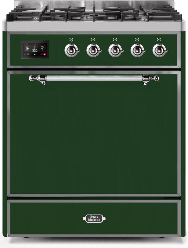 Ilve 30'' Majestic II Dual Fuel Natural Gas Range