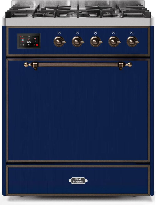 Ilve 30'' Majestic II Dual Fuel Natural Gas Range