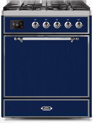 Ilve 30'' Majestic II Dual Fuel Natural Gas Range