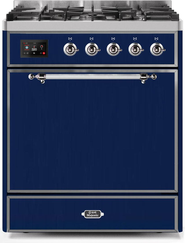 Ilve 30'' Majestic II Dual Fuel Natural Gas Range