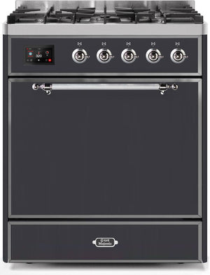 Ilve 30'' Majestic II Dual Fuel Natural Gas Range