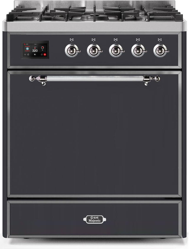 Ilve 30'' Majestic II Dual Fuel Natural Gas Range
