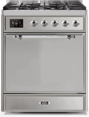 Ilve 30'' Majestic II Dual Fuel Natural Gas Range