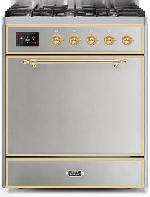 Ilve 30'' Majestic II Dual Fuel Natural Gas Range