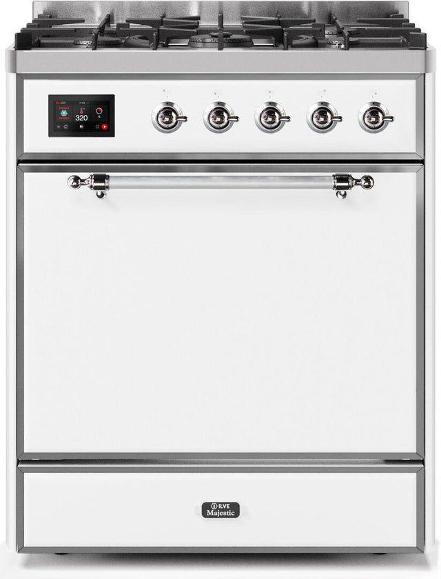 Ilve 30'' Majestic II Dual Fuel Natural Gas Range