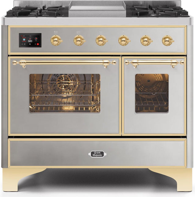 Ilve 40'' Majestic II Dual Fuel Liquid Propane Range