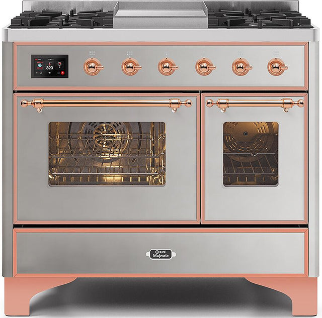 Ilve 40'' Majestic II Dual Fuel Liquid Propane Range