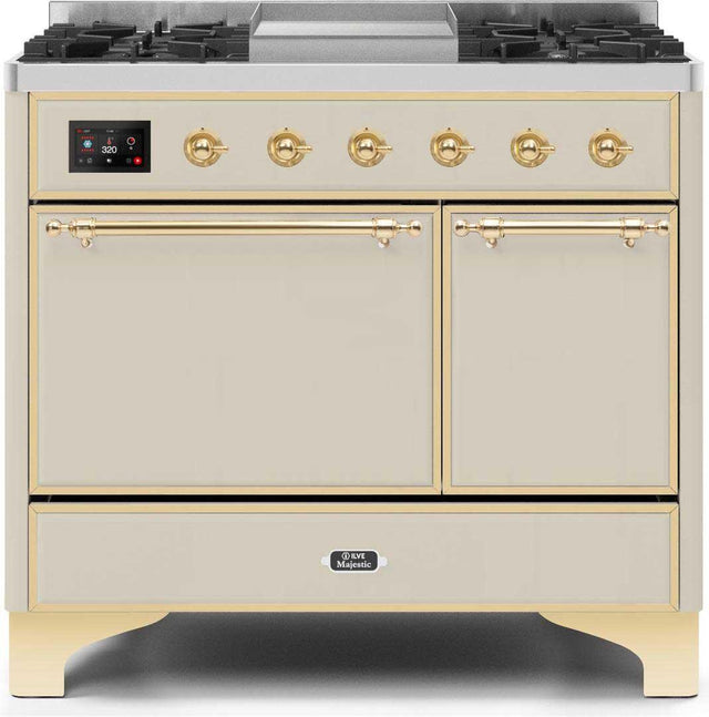 Ilve 40'' Majestic II Dual Fuel Liquid Propane Range