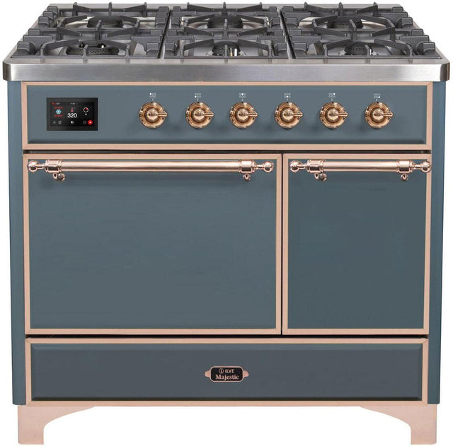Ilve 40'' Majestic II Dual Fuel Liquid Propane Range