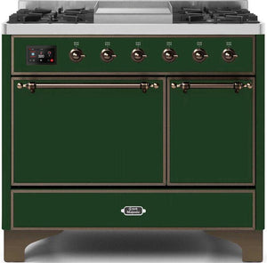 Ilve 40'' Majestic II Dual Fuel Natural  Gas Range