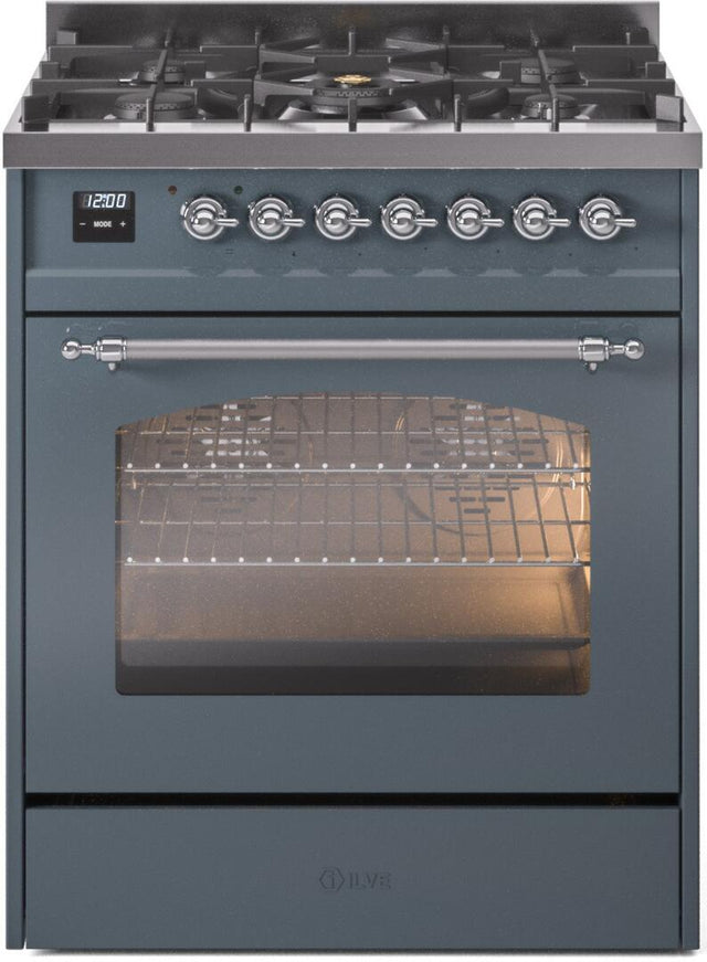 Ilve 30'' Nostalgie II Dual Fuel Natural Gas Range