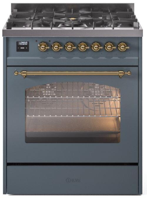 Ilve 30'' Nostalgie II Dual Fuel Natural Gas Range