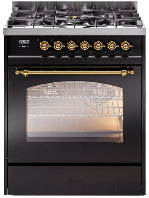 Ilve 30'' Nostalgie II Dual Fuel Natural Gas Range