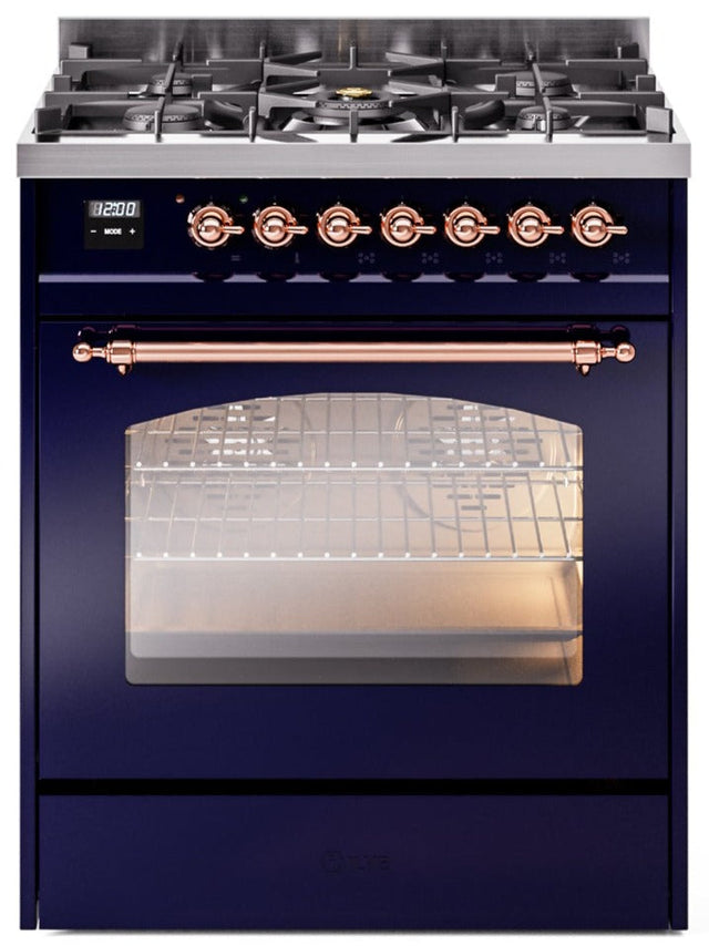 Ilve 30'' Nostalgie II Dual Fuel Natural Gas Range