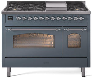 Ilve 48'' Nostalgie II Dual Fuel Natural Gas Range