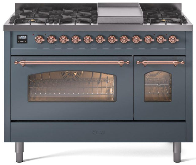 Ilve 48'' Nostalgie II Dual Fuel Liquid Propane Range