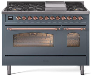Ilve 48'' Nostalgie II Dual Fuel Natural Gas Range