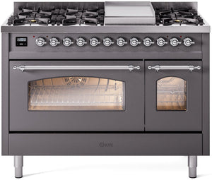 Ilve 48'' Nostalgie II Dual Fuel Natural Gas Range