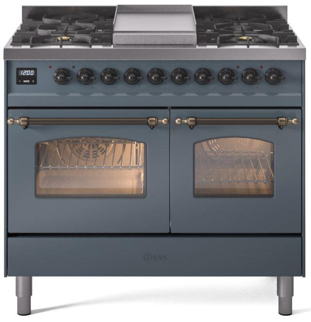 Ilve 40'' Nostalgie II Dual Fuel Natural Gas Range