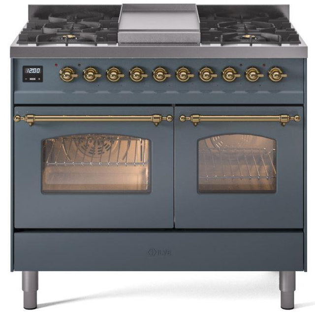 Ilve 40'' Nostalgie II Dual Fuel Natural Gas Range