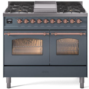 Ilve 40'' Nostalgie II Dual Fuel Liquid Propane Range