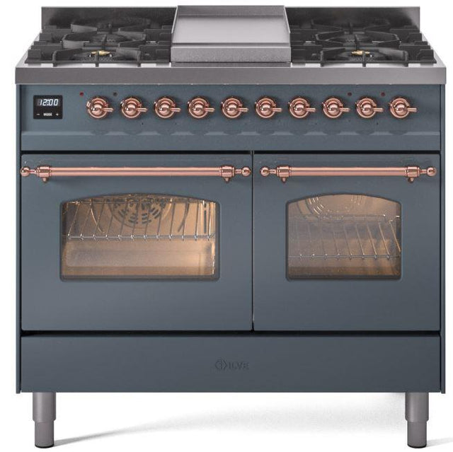Ilve 40'' Nostalgie II Dual Fuel Natural Gas Range