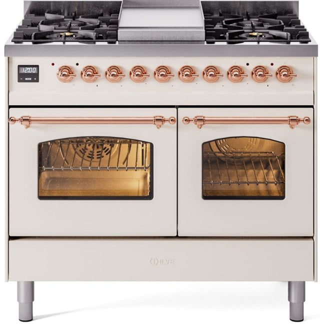 Ilve 40'' Nostalgie II Dual Fuel Natural Gas Range