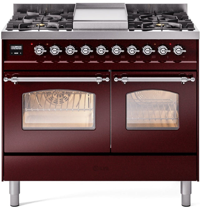 Ilve 40'' Nostalgie II Dual Fuel Natural Gas Range