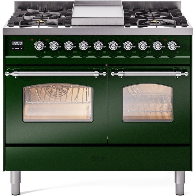 Ilve 40'' Nostalgie II Dual Fuel Natural Gas Range